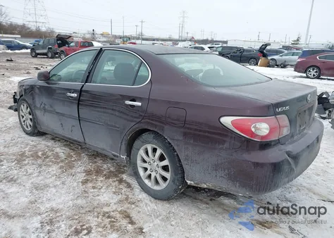 2002 Lexus Es 300 из США, поврежденный, VIN JTHBF30GX25036675